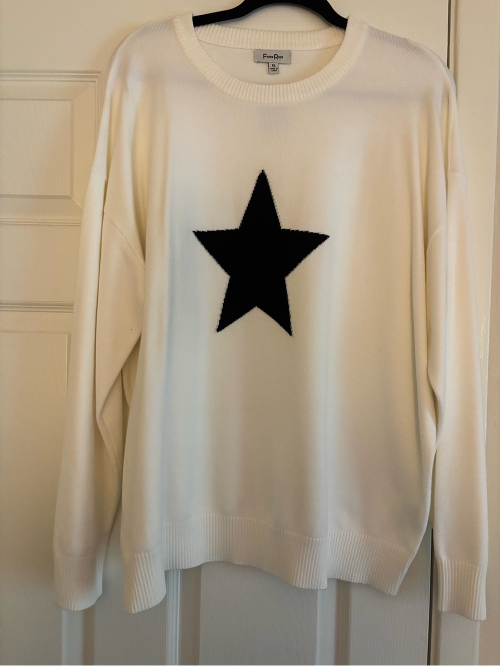 White Star Crewneck Sweater